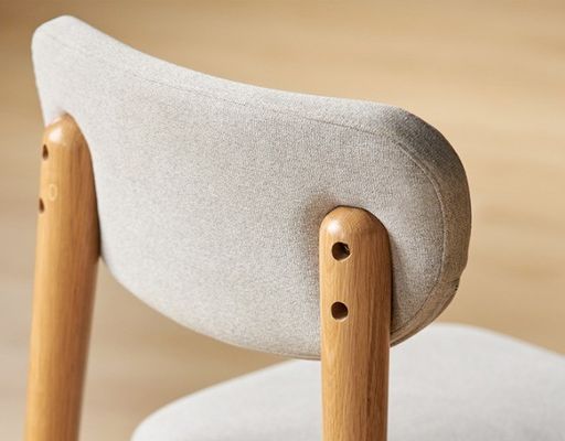 Sedia da pranzo in legno massello per sala da pranzo e soggiorno