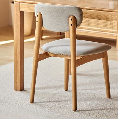 Sedia da pranzo in legno massello per sala da pranzo e soggiorno