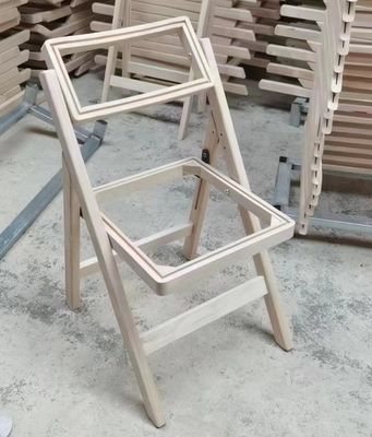 Arredamento in legno per la sala da pranzo Sedie pieghevoli durevoli per ristoranti ed eventi