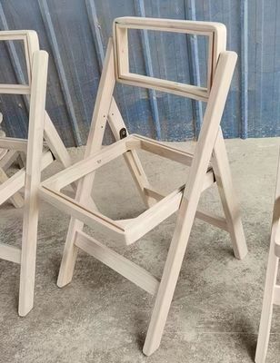 Arredamento in legno per la sala da pranzo Sedie pieghevoli durevoli per ristoranti ed eventi