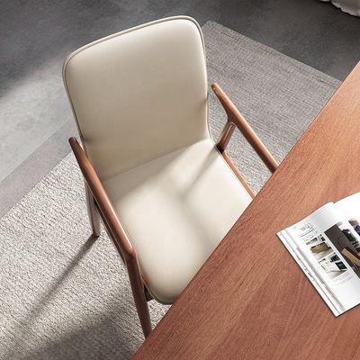 Poltrona da pranzo in albergo di lusso in legno massello in moderno design per il tempo libero per arredi da ristorante