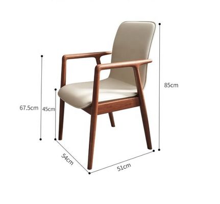 Poltrona da pranzo in albergo di lusso in legno massello in moderno design per il tempo libero per arredi da ristorante