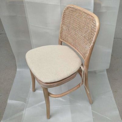 Poltrona da pranzo Moderna poltrona da banchetto a telaio di rotino per eventi W45cm*D51cm*H83cm