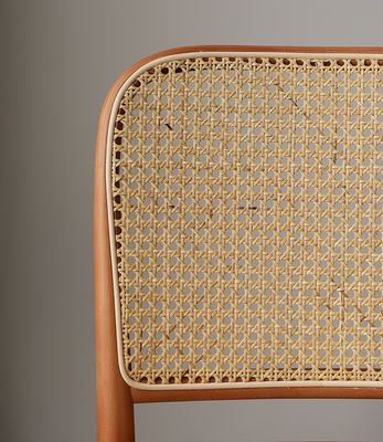 Modern Design Living Room In legno massello Rattan Wicker Wedding Sedile in legno per eventi Personalizzabile con supporto OEM