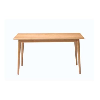 Arredamento moderno per la sala da pranzo Tavolo da pranzo in legno rettangolare in stile design di metà secolo con legno massello
