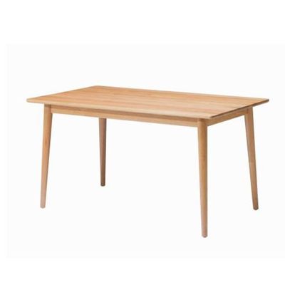 Arredamento moderno per la sala da pranzo Tavolo da pranzo in legno rettangolare in stile design di metà secolo con legno massello
