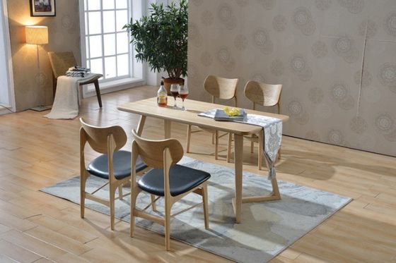 Sedie da ristorante nordiche classiche W48cm*D50cm*82cm con sedie in legno imbottito in Burlywood/Brown