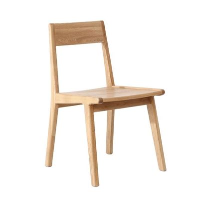 Sedie da pranzo in legno massello in stile nordico classico per mobili da ristorante