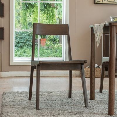 Sedie da pranzo in legno massello in stile nordico classico per mobili da ristorante