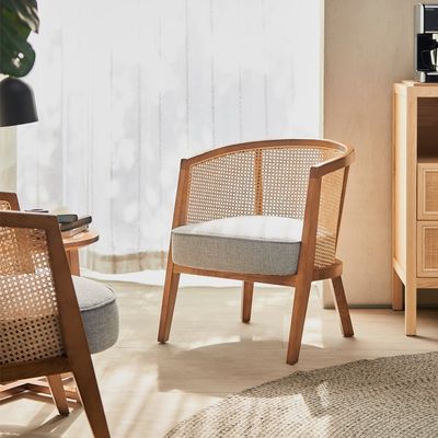 Hotel Ristorante Banchetto Poltrona di rotino con design creativo Moderna casa mobili soggiorno Poltrone per il tempo libero