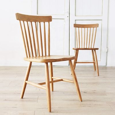 Sedile da pranzo in legno massello moderno e senza piegatura per la decorazione della sala da pranzo