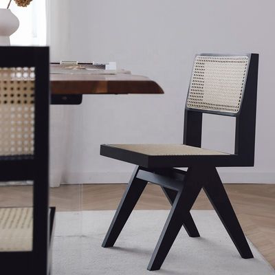 Servizio OEM accettato Sedile da pranzo moderno in legno massello nordico per mobili da giardino, salotto, caffè e ristorante