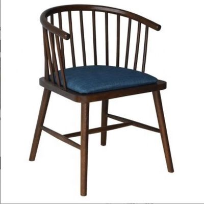 Moderno Design Impilazione Winsor Sedile da pranzo Mobili in legno massello per ristorante Nordic Custom