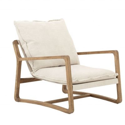 Arredamento del soggiorno Miglior sedia in legno con sedile imbottito e telaio in legno massello