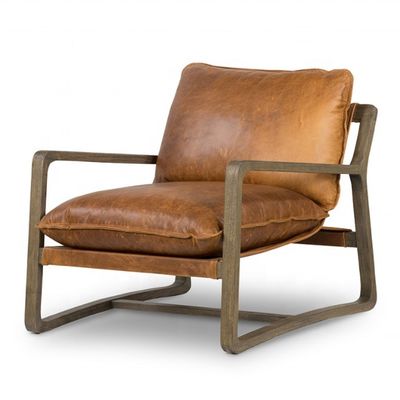 Arredamento del soggiorno Miglior sedia in legno con sedile imbottito e telaio in legno massello