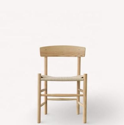 High End Legno massello Giapponese corda tessuta schienale curvo Sedia per svago all'aperto NO Soluzione piegata Selezione Tipo versione