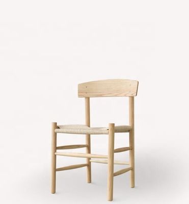 High End Legno massello Giapponese corda tessuta schienale curvo Sedia per svago all'aperto NO Soluzione piegata Selezione Tipo versione