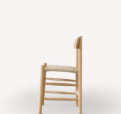 High End Legno massello Giapponese corda tessuta schienale curvo Sedia per svago all'aperto NO Soluzione piegata Selezione Tipo versione