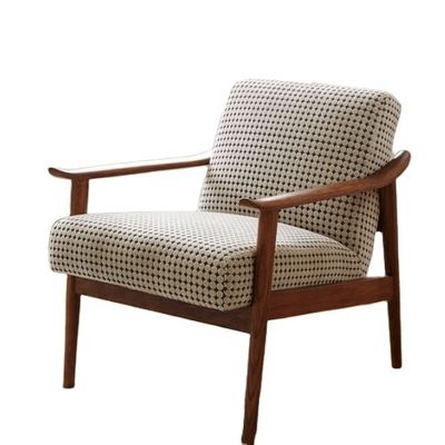 Sedia da soggiorno per hotel in design moderno con braccioletto in pelle e tessuto di velluto