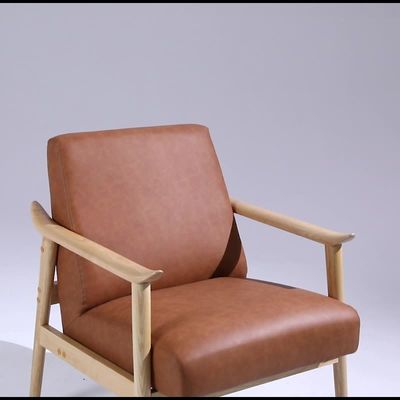 PU tappezzata Nordic colorata rosa in legno massello intagliato personalizzato in legno piegato Bistro Sedile da ristorante in legno Un anno di garanzia