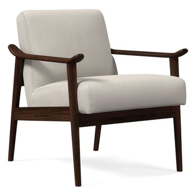 OEM Sì Stile nordico Cornice in legno di quercia massiccio Divano moderno Poltrona per il tempo libero per il soggiorno Poltrona in legno