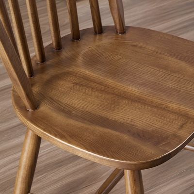 Design Shell Chair Chair Legno massello Sedile di svago di lusso stile moderno colori opzionali competitivi Sedile da ristorante commerciale
