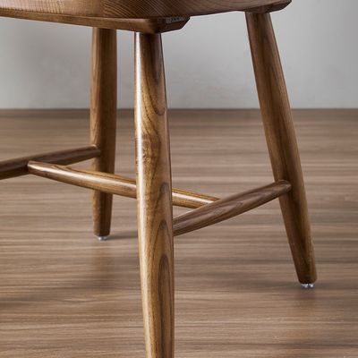 Design Shell Chair Chair Legno massello Sedile di svago di lusso stile moderno colori opzionali competitivi Sedile da ristorante commerciale