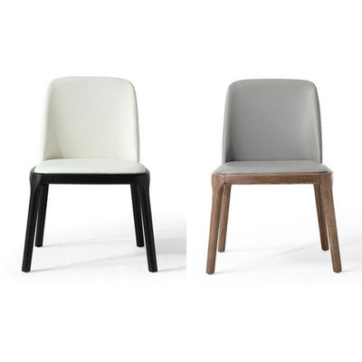 Sedia da pranzo di lusso in grigio nordico di lusso completamente in tessuto di lusso stile moderno per mobili da pranzo