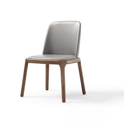 Sedia da pranzo di lusso in grigio nordico di lusso completamente in tessuto di lusso stile moderno per mobili da pranzo