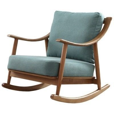 Posta Imballaggio Mobili in legno Divano a dondolo Sedile per la casa e l'ufficio in Nord Europa Stile Design