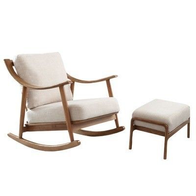 Posta Imballaggio Mobili in legno Divano a dondolo Sedile per la casa e l'ufficio in Nord Europa Stile Design