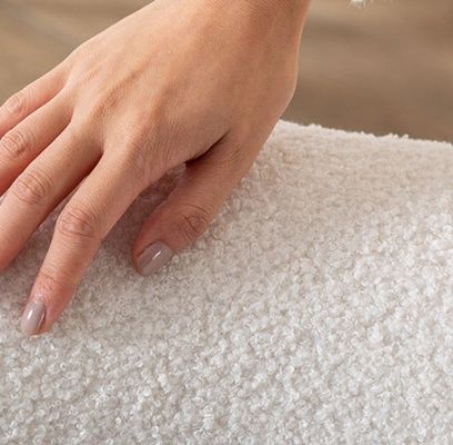 Buona progettazione Poltrone mono divano peloso per mobili da letto e soggiorno