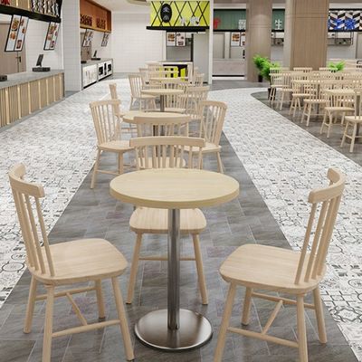 Posta Imballaggio Tavolo da pranzo Poltrona Combinazione per snack bar in fast food