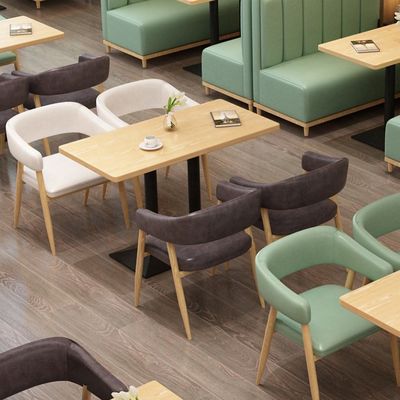 Posta Imballaggio Tavolo da pranzo Poltrona Combinazione per snack bar in fast food