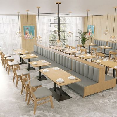 Posta Imballaggio Tavolo da pranzo Poltrona Combinazione per snack bar in fast food
