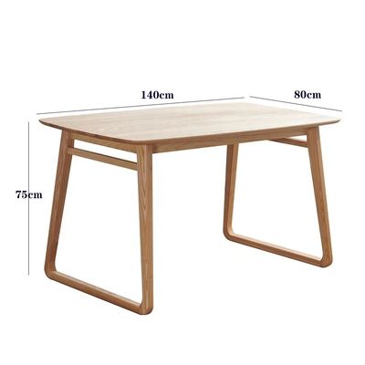 Home Arredamento Garanzia Tavolo da pranzo in legno rettangolare per la decorazione della sala da pranzo