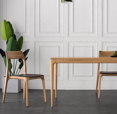 Seduta da pranzo di design classico con materiale di legno massello e grande capacità di 200 kg
