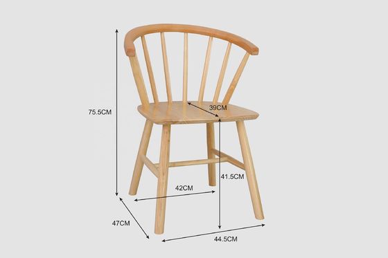 Sedie da pranzo in legno massello realizzate su misura Squisita lavorazione Sedie da pranzo Windsor per mobili da pranzo