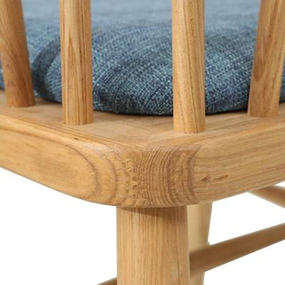 Arredamento di sala da pranzo di design moderno schienale braccioletto Sedile da pranzo in legno in design elegante