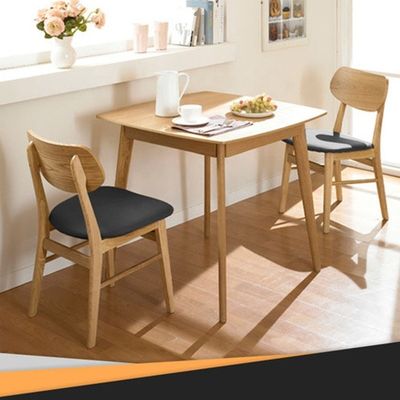 Poltrona da pranzo in legno in stile moderno di lusso per mobili da pranzo Set tavolo
