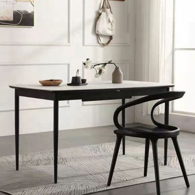 Modern Dining Room Beech Solid Wood Coffee Bending Chair con schienale curvo e stile nordico