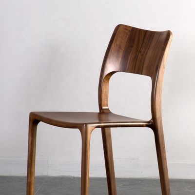 Altezza regolabile Disegno di lusso Sedile in materiale di legno Sedile da pranzo semplice e conciso Sedile da pranzo in legno massello per posti a sedere comodi