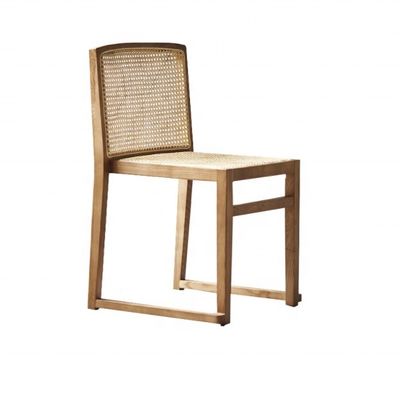 Spazio risparmiato Stagliamento Sedie da pranzo in legno rotano Stile nordico moderno per una cucina comoda