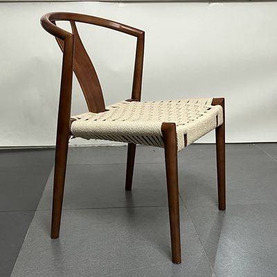 Sedia da pranzo in legno da ristorante con altezza regolabile e imballaggio della posta