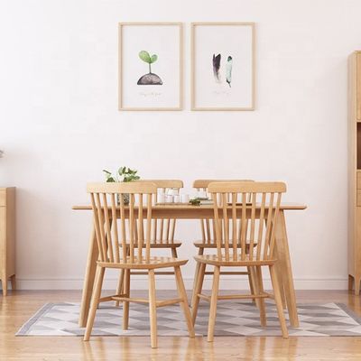 Capacità di 400 kg Sedile Windsor in legno massiccio di faggio per un'esperienza di cucina elegante e duratura