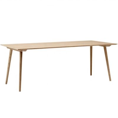 Home Arredamento In legno massello Tavolo da pranzo rettangolare per ristoranti moderni