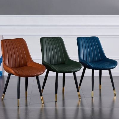 Moderno stile di design metal Leg Leisure Chair per Home Office e Coffee Shop Sala da pranzo