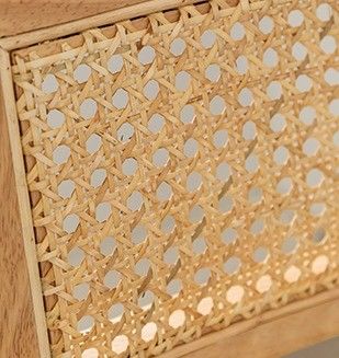 Sedile di legno pieghevole in stile moderno per pranzo in rotino resistente in occasione di eventi di matrimonio