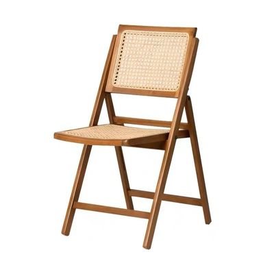 Imballaggio postale Sedie di rotino pieghevole durevoli per matrimoni e mobili per la sala da pranzo