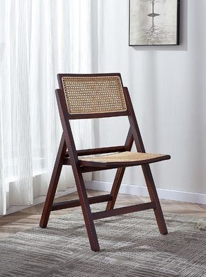 Imballaggio postale Sedie di rotino pieghevole durevoli per matrimoni e mobili per la sala da pranzo